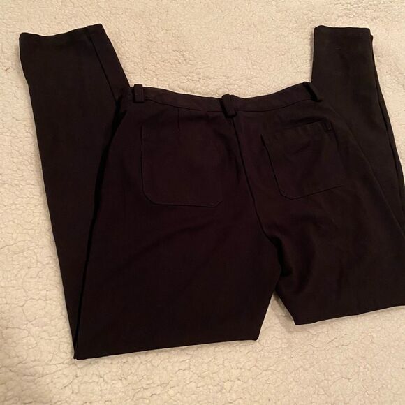 Calvin Kline Black Dress Crop Pants Sz 6 - Picture 9 of 9